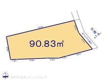 【神奈川県/横浜市神奈川区白幡南町】横浜市神奈川区白幡南町 土地 区画図