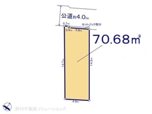 【神奈川県/横浜市西区岡野】横浜市西区岡野1丁目 土地 区画図