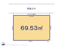 【神奈川県/横浜市南区通町】横浜市南区通町4丁目 土地 区画図