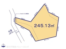 【神奈川県/横浜市南区永田南】横浜市南区永田南2丁目 土地 区画図