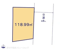 【神奈川県/藤沢市辻堂】藤沢市辻堂1丁目 土地 区画図
