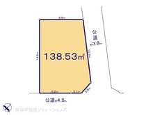【神奈川県/藤沢市鵠沼松が岡】藤沢市鵠沼松が岡2丁目 土地 区画図