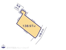 【神奈川県/藤沢市辻堂新町】藤沢市辻堂新町3丁目 土地 区画図