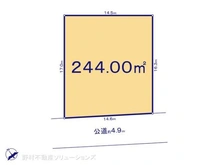 【神奈川県/鎌倉市西鎌倉】鎌倉市西鎌倉4丁目 土地 区画図