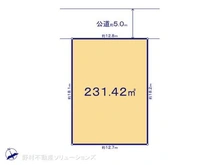 【神奈川県/鎌倉市七里ガ浜東】鎌倉市七里ガ浜東2丁目 土地 区画図