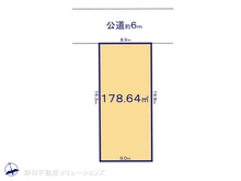 【神奈川県/藤沢市片瀬山】藤沢市片瀬山5丁目 土地 区画図