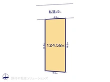【神奈川県/藤沢市本藤沢】藤沢市本藤沢2丁目 土地 区画図