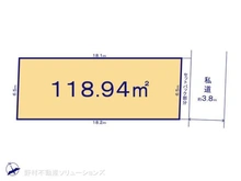 【東京都/練馬区関町南】練馬区関町南1丁目 土地 区画図