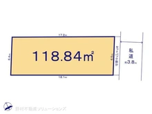 【東京都/練馬区関町南】練馬区関町南1丁目 土地 区画図