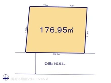 【東京都/武蔵野市境南町】武蔵野市境南町2丁目 土地 区画図