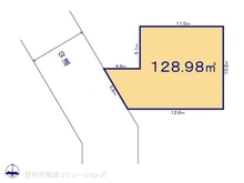 【東京都/三鷹市井口】三鷹市井口5丁目 土地 区画図