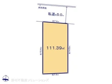 【東京都/西東京市芝久保町】西東京市芝久保町3丁目 土地 区画図