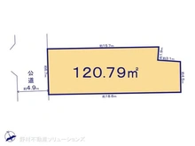 【東京都/武蔵野市吉祥寺南町】武蔵野市吉祥寺南町3丁目 土地 区画図