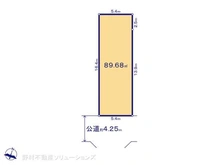 【東京都/大田区西嶺町】大田区西嶺町 土地 区画図
