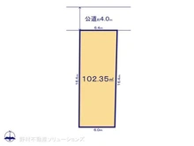 【東京都/目黒区緑が丘】目黒区緑が丘3丁目 土地 区画図