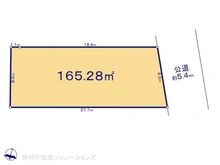 【東京都/世田谷区奥沢】世田谷区奥沢2丁目 土地 区画図