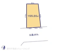 【神奈川県/川崎市麻生区金程】川崎市麻生区金程3丁目 土地 区画図