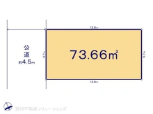 【神奈川県/横浜市港北区新吉田東】横浜市港北区新吉田東2丁目 土地 区画図