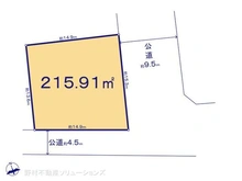 【神奈川県/横浜市港北区高田西】横浜市港北区高田西5丁目 土地 区画図