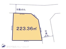 【神奈川県/横浜市港北区高田西】横浜市港北区高田西4丁目 土地 区画図