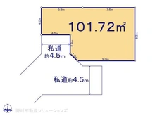 【神奈川県/横浜市港北区新吉田東】横浜市港北区新吉田東5丁目 土地 区画図