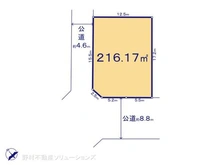 【神奈川県/横浜市港北区高田西】横浜市港北区高田西3丁目 土地 区画図