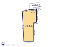 【神奈川県/横浜市港北区小机町】横浜市港北区小机町 土地 区画図
