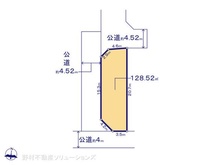 【神奈川県/横浜市港北区新吉田東】横浜市港北区新吉田東5丁目 土地 区画図