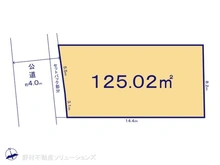 【神奈川県/横浜市港北区富士塚】横浜市港北区富士塚2丁目 土地 区画図