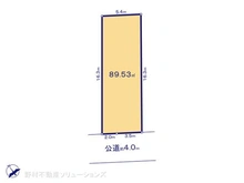 【神奈川県/横浜市港北区高田東】横浜市港北区高田東1丁目 土地 区画図