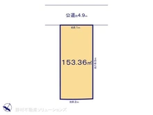【神奈川県/横浜市金沢区富岡西】横浜市金沢区富岡西4丁目 土地 区画図