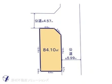 【神奈川県/鎌倉市大船】鎌倉市大船 土地 区画図