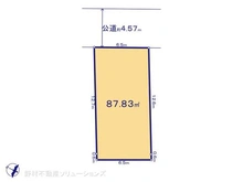 【神奈川県/鎌倉市大船】鎌倉市大船 土地 区画図