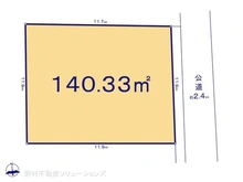 【神奈川県/鎌倉市浄明寺】鎌倉市浄明寺3丁目 土地 区画図
