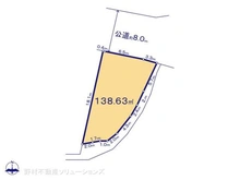 【神奈川県/鎌倉市二階堂】鎌倉市二階堂 土地 区画図
