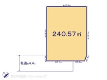 【神奈川県/鎌倉市小町】鎌倉市小町2丁目 土地 区画図