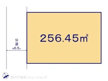 【神奈川県/横浜市港南区丸山台】横浜市港南区丸山台2丁目 土地 区画図