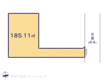 【神奈川県/横浜市磯子区洋光台】横浜市磯子区洋光台4丁目 土地 区画図