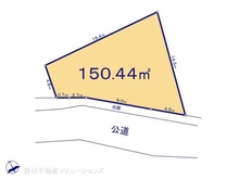 【神奈川県/鎌倉市植木】鎌倉市植木 土地 区画図