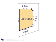 【神奈川県/横浜市都筑区茅ケ崎南】横浜市都筑区茅ケ崎南1丁目 土地 区画図