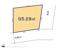 【神奈川県/横浜市青葉区大場町】横浜市青葉区大場町 土地 区画図