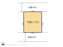 【神奈川県/横浜市青葉区あざみ野】横浜市青葉区あざみ野4丁目 土地 区画図