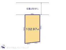 【神奈川県/横浜市青葉区もみの木台】横浜市青葉区もみの木台 土地 区画図