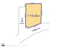 【神奈川県/川崎市宮前区野川本町】川崎市宮前区野川本町1丁目 土地 区画図