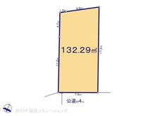 【神奈川県/川崎市宮前区野川本町】川崎市宮前区野川本町1丁目 土地 区画図