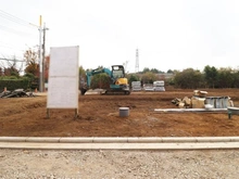 【東京都/小金井市前原町】小金井市前原町4丁目 土地 現地：全12区画　写真中央手前