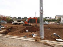 【東京都/小金井市前原町】小金井市前原町4丁目 土地 現地：全12区画　右奥