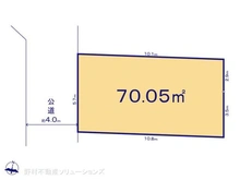 【東京都/国分寺市本町】国分寺市本町4丁目 土地 区画図