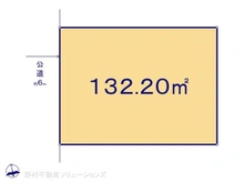 【東京都/小平市花小金井】小平市花小金井4丁目 土地 区画図