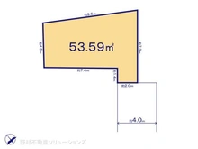【東京都/世田谷区世田谷】世田谷区世田谷2丁目 土地 区画図